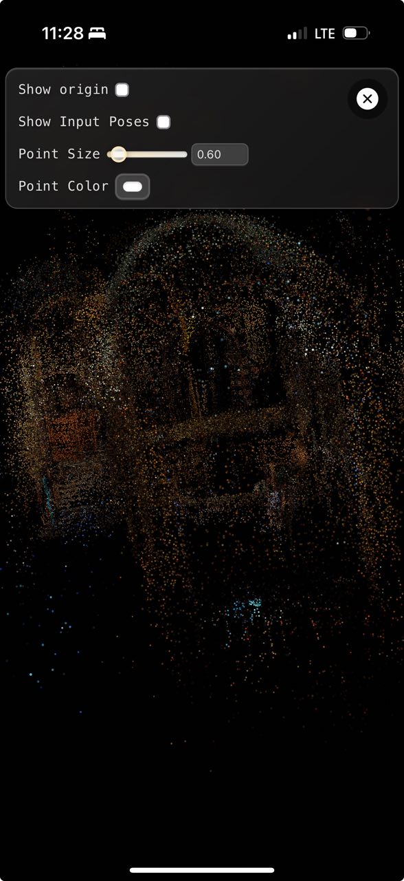 Point cloud preview (PLY)